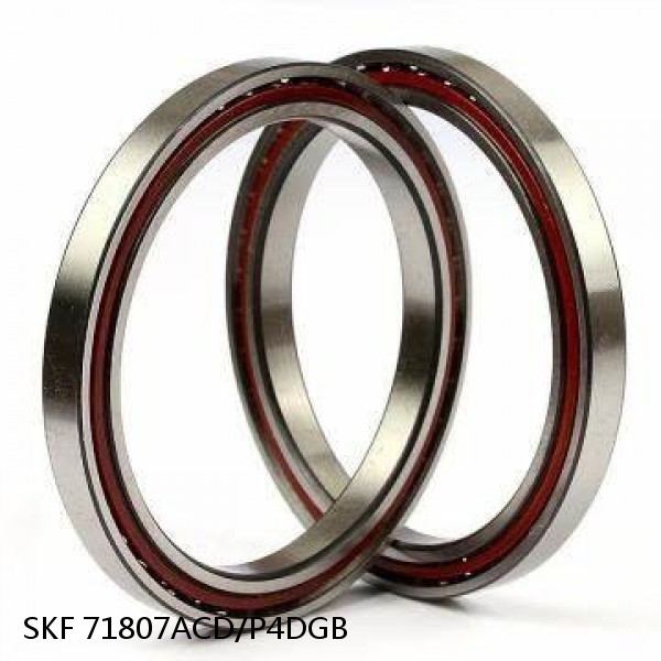 71807ACD/P4DGB SKF Super Precision,Super Precision Bearings,Super Precision Angular Contact,71800 Series,25 Degree Contact Angle